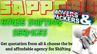SAPPORO       Packers & Movers 》House Shifting Services ♡Safe and Secure Service  ☆near me 》Tips   ♤