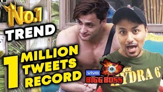 Bigg Boss 13 | Asim Riaz SETS NEW Benchmark | 1 Million Tweets | BB 13 Video