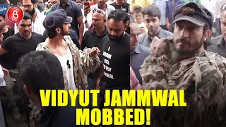 Commando 3: Vidyut Jammwal mobbed by fans at Gaiety Galaxy