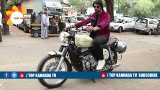 Kiccha Sudeep Bullet riding || Sudeep Craze In Bollywood