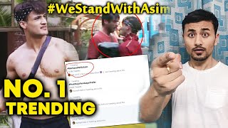 Bigg Boss 13 | Asim Riaz TREND No. 1 After Fight With Siddharth | #WeStandWithAsim | BB 13 Latest