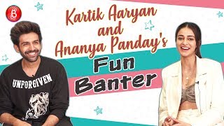 'Pati Patni Aur Woh': Kartik Aaryan and Ananya Panday's Fun Banter