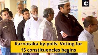 Karnataka by-polls: Voting for 15 constituencies begins