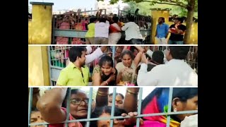 Watch: Chaotic scene at subsidised onion shop in AP's Vizianagaram