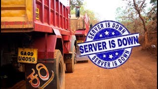 E-Auction Has Begun, But "Server Down" Brings Halt On Online Mines Transportation!
