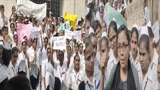 Girls Are Not Safe ?? | Nursing Students Ko Hostel Khali Karne Ko Kaha Gaya | Protest By Students |