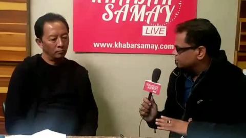 Binay Tamang Live from khabar samay Office