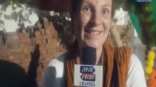 Limbadi | Young woman from France visiting various religious places in India| ABTAK MEDIA