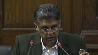 Manish Tewari addresses media in Parliament House on The Citizenship Amendment Bill(CAB), 2019