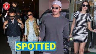 Malaika Arora Kareena Kapoor Ranveer Singh & others snapped in the city