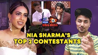 Bigg Boss 13 | Nia Sharma REVEALS Her TOP 2 Contestant Of BB 13 | Siddharth And Asim