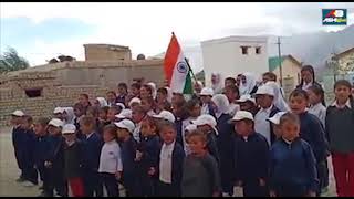 लद्दाख में भारत माता की जय की गूँज  II I#Independence day Video