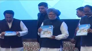 Former PM Dr. Manmohan Singh releases vision document in MP at 1st anniversary of govt