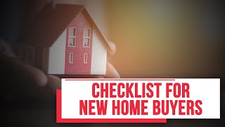 New real estate projects: A checklist for home buyers