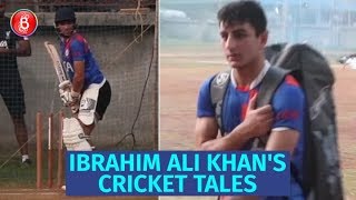Saif Ali Khan's Son Ibrahim FLAUNTS His Cricket Skills With Style