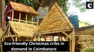 Eco-friendly Christmas cribs in demand in Coimbatore