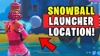 DEAL DAMAGE TO OPPONENTS WITH A SNOWBALL LAUNCHER - WINTERFEST CHALLENGES FORTNITE