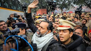 Anti-CAA stir: Yogendra Yadav among scores of protesters detained near Red Fort in Delhi
