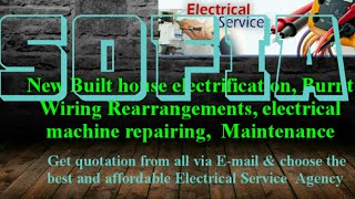 SOFIA         Electrical Services 》Home Service by Electricians ☆ New Built House electrification ♤