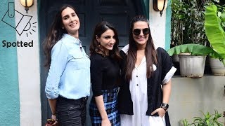 Neha Dhupia & Soha Ali Khan Spotted at Slink and Bardot, Worli Village