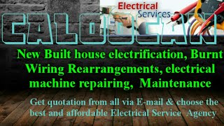 CALOOCAN      Electrical Services 》Home Service by Electricians ☆ New Built House electrification ♤