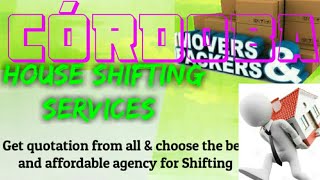 CORDOBA         Packers & Movers 》House Shifting Services ♡Safe and Secure Service ☆near me ▪Tips