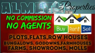 ALMATY          PROPERTIES  ☆ Sell •Buy •Rent ☆ Flats~Plots~Bungalows~Row Houses~Shop $Real estate ☆