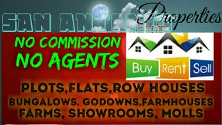 SAN ANTONIO    PROPERTIES  ☆ Sell •Buy •Rent ☆ Flats~Plots~Bungalows~Row Houses~Shop $Real estate ☆