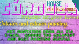 CORDOBA         HOUSE PAINTING SERVICES 》Painter at your home ◇ near me ☆ Interior & Exterior ☆ Work
