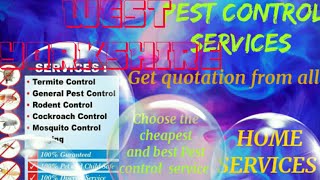 WEST YORKSHIRE  Pest Control Services 》Technician ◇ Service at your home ☆Bed Bugs ■near me ☆Bedroom