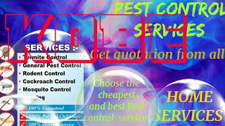 KOBE          Pest Control Services 》Technician ◇ Service at your home ☆Bed Bugs ■near me ☆Bedroom♤▪