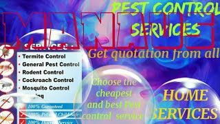 MANAUS        Pest Control Services 》Technician ◇ Service at your home ☆ Bed Bugs ■ near me ☆Bedroom