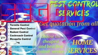 SEGOU          Pest Control Services 》Technician ◇ Service at your home ☆ Bed Bugs ■ near me ☆Bedroo