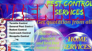VIENNA       Pest Control Services 》Technician ◇ Service at your home ☆ Bed Bugs ■ near me ☆Bedroom