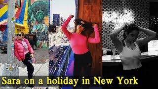 Sara ali khan on a holiday in New York | Sara Ali Khan Holiday Photos