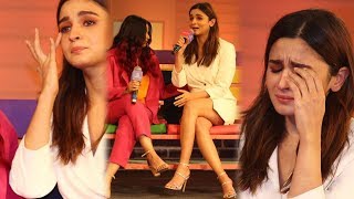 Alia Bhatt Cries As She Talks About Sister Shaheen’s Battle With Depression