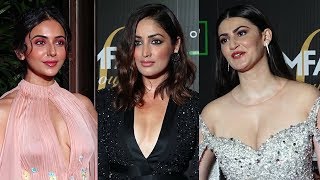 Yami gautam, Rakul Preet And Many Celebrities At Red Carper Of Filmfare Style & Glamour Awards