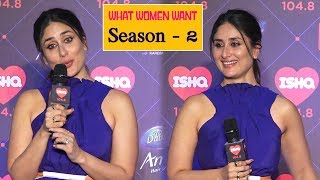 Kareena Kapoor Press Conference About WHAT WOMEN WANT Show On Ishq 104.8 FM