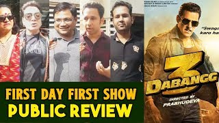 Dabangg 3 PUBLIC REVIEW | First Day First Show  | Salman Khan, Sonakshi Sinha, Saiee, Kiccha
