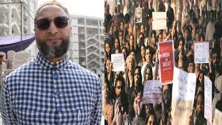 Asaduddin Owaisi Says Public To Join The Protest Meeting With AIMIM At Darusalam Ground On 21st Dec