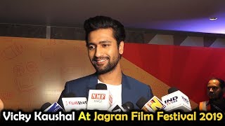 Vicky Kaushal, Karan Johar & Kartik Aryan At 10th Jagran Film Festival 2019