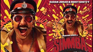 Ranveer Singh Starrer Simmba Teaser Poster  | First Poster | Simmba