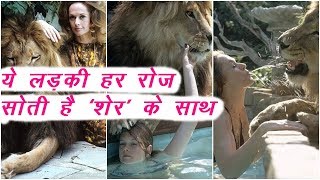 Melanie Griffith Love To Sleep With Lion Everyday !!