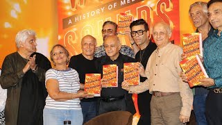 Lyricist Amit Khanna's Words Sounds Book Launch | Karan Johar, Javed Akhtar, Mahesh Bhatt