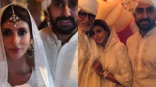 Sonam Kapoor Anand Ahuja Wedding Amitabh Bachchan Attends With Shweta Nanda and Abhishek Bachchan