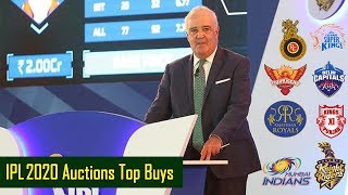 IPL 2020 Players Auctions Top Buys