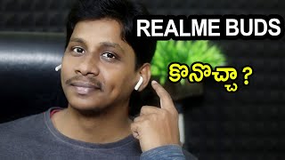 Realme Buds Air Bluetooth Headset with Mic Unboxing and Review telugu