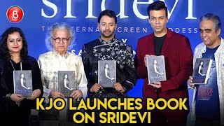 Karan Johar Launches A Book On The Legendary Sridevi