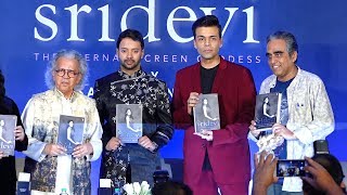 Karan Johar Launches  SRIDEVI The Eternal Screen Goddess Book