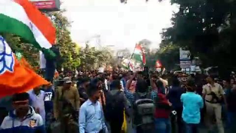 बीजेपी की अभिनंदन रैली